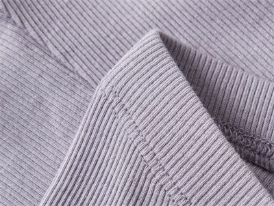Name It leggings lavender gray i ribstrik