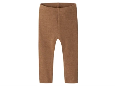 Name It leggings toasted coconut melange i ribstrik