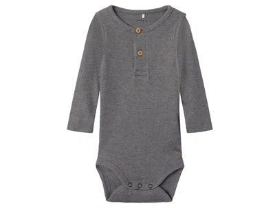 Name It body mockingbird melange med knapper