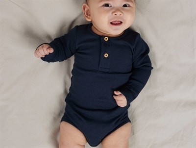 Name It body dark sapphire med knapper