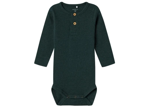 Name It pine grove melange rib body