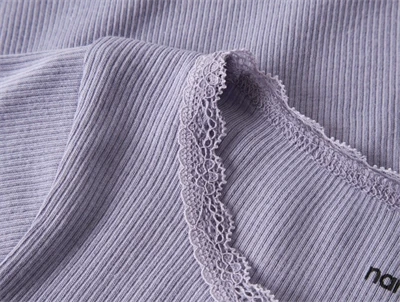 Name It bluse heirloom lilac med blondekant