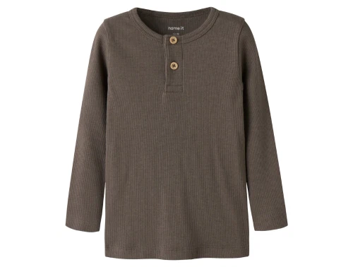 Name It bluse morel med knaplukning