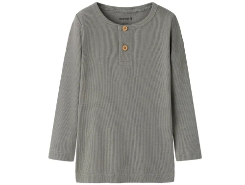 Name It bluse shadow med knaplukning