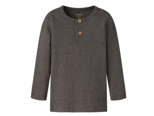 name it ribbluse delicioso melange med knapper forfra