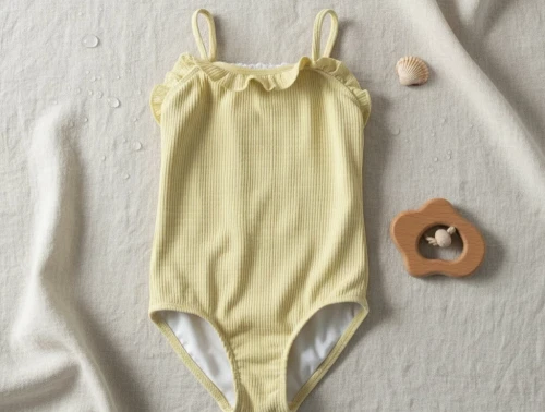 Name It badedragt double cream