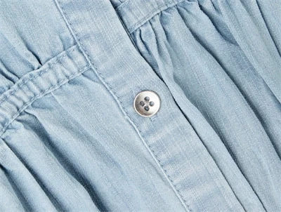 Name It kjole light blue denim