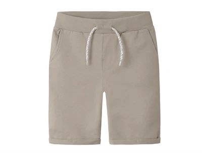 Name It shorts i beige nuance pure cashmere med justerbar talje