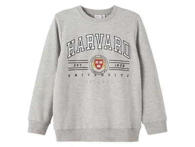 Name It sweatshirt grey melange harvard university