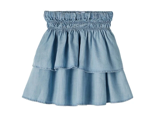 Name It nederdel light blue denim