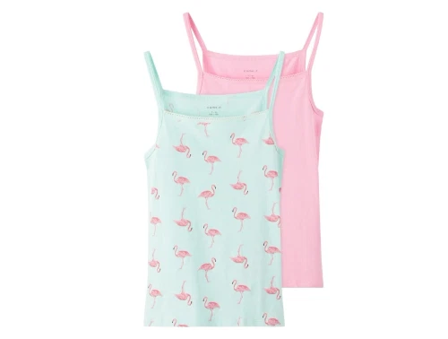 Name It glacier undertrøje flamingo (2-pak)