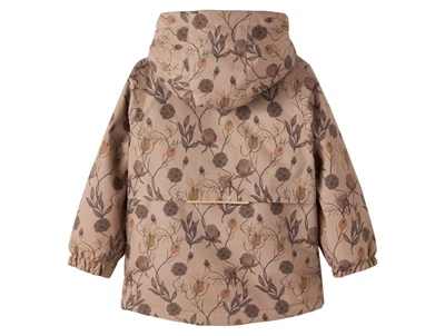 Lil Atelier vinterjakke sinopia fresco print