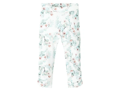 Name It leggings white alyssum print