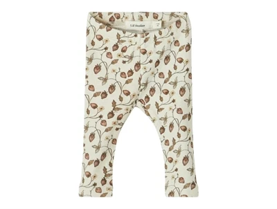Lil Atelier leggings turtledove print