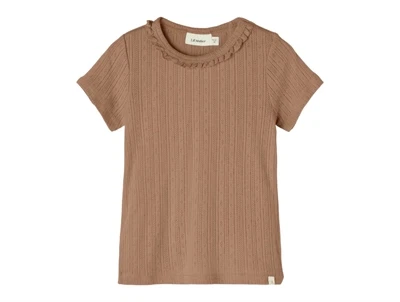 Lil Atelier mocha mousse top