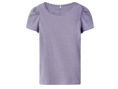 Name It heirloom lilac melange top