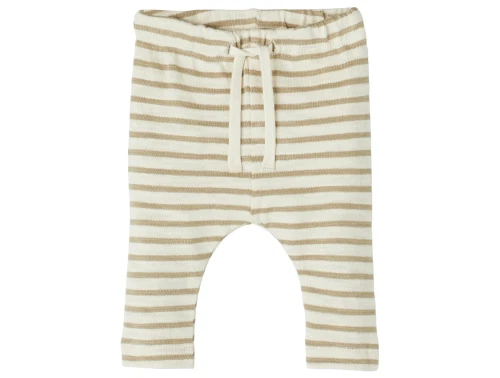 Lil Atelier bukser iced coffee striber