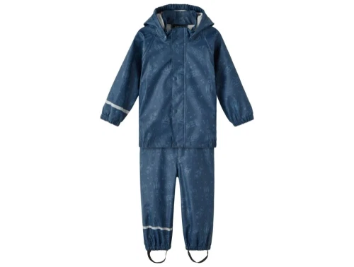 Name It regntøj moonlit ocean med astronautprint