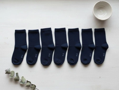 Name It dark sapphire strømper (7-pak)