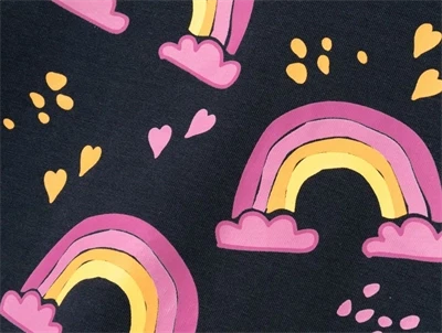 Name It dark navy rainbow top