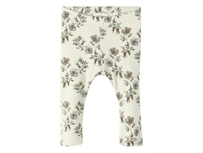 Lil Atelier leggings turtledove print