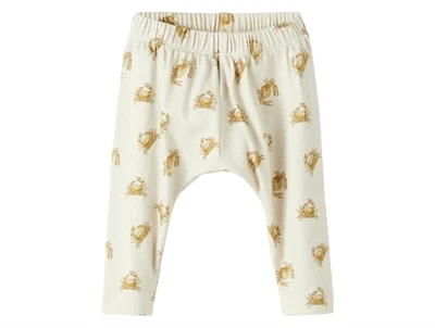 Lil Atelier bukser turtledove crab print