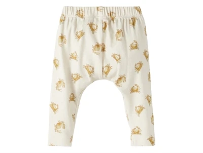Lil Atelier bukser turtledove crab print