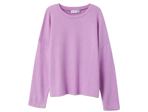 Name It violet tulle strikbluse