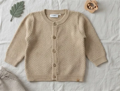 Lil Atelier cardigan croissant melange