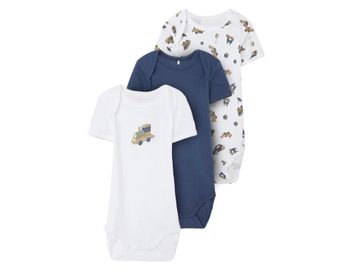 Name It dark denim body trælegetøj (3-pak)