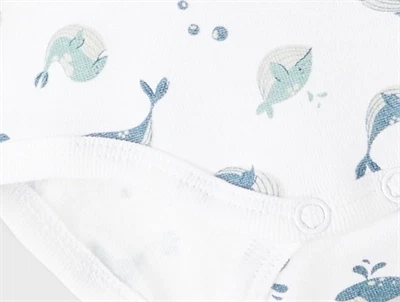 Name It majolica blue body hvaler (3-pak)