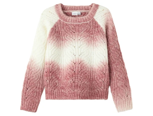 Name It strikbluse fig