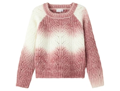 Name It strikbluse fig