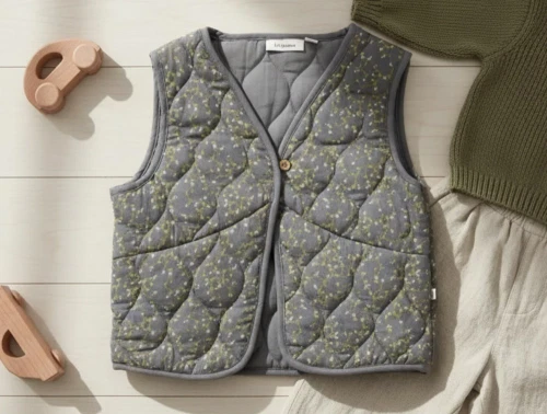 Lil Atelier quiet shade vest quilt