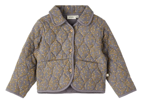 Lil Atelier quiet shade jakke short loose quilt