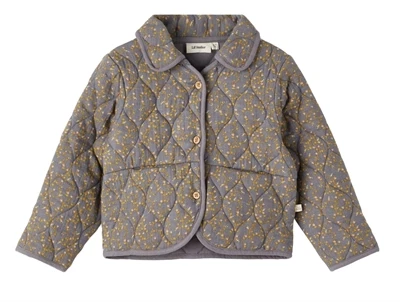 Lil Atelier quiet shade jakke short loose quilt