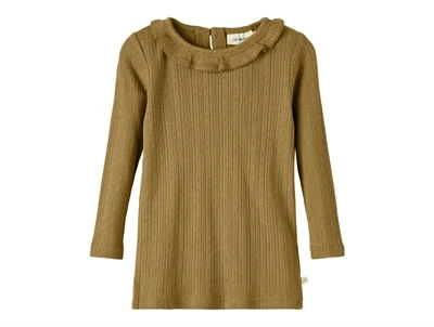 Lil Atelier bronze mist top flæse