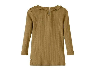 Lil Atelier bronze mist top flæse