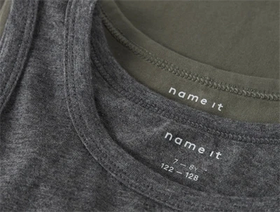 Name It tank top detalje med rund hals