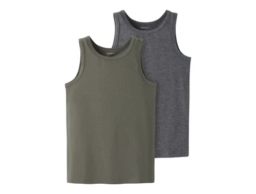 Name It tank top i grøn og grå 2 pak