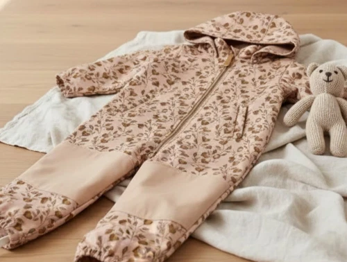 Lil Atelier nougat print softshell heldragt