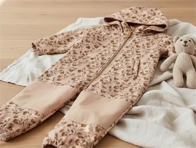 Lil Atelier nougat print softshell heldragt