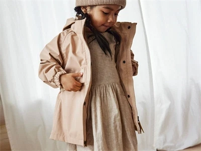 Lil Atelier nougat overgangsjakke