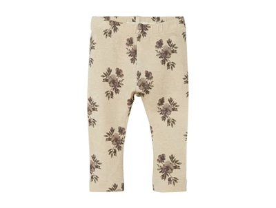Lil Atelier leggings warm sand print
