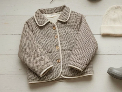 Lil Atelier rocky road jakke short loose tern