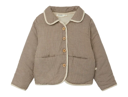 Lil Atelier rocky road jakke short loose tern