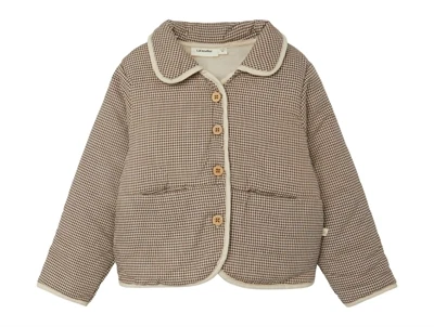 Lil Atelier rocky road jakke short loose tern