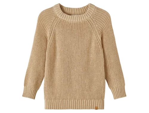 Lil Atelier striktrøje warm sand