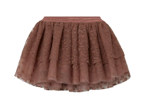 Lil Atelier burlwood nederdel tyl