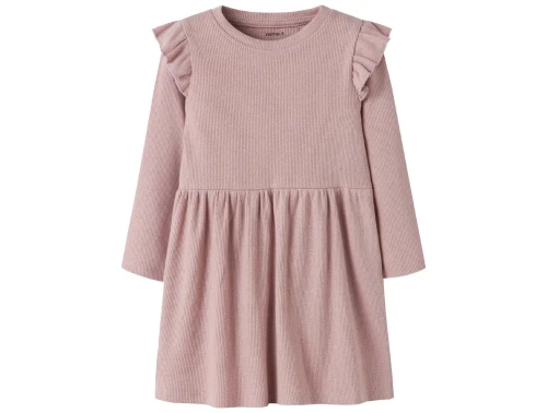 Name It kjole keepsake lilac med flæser